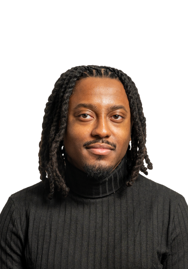 Cedric looking up and to the right